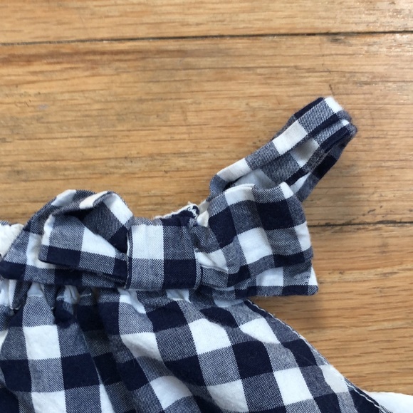 Baby Gab Blue Gingham one piece - Picture 2 of 4